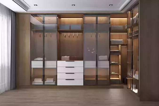 Dressing Room Scene-1 3D model