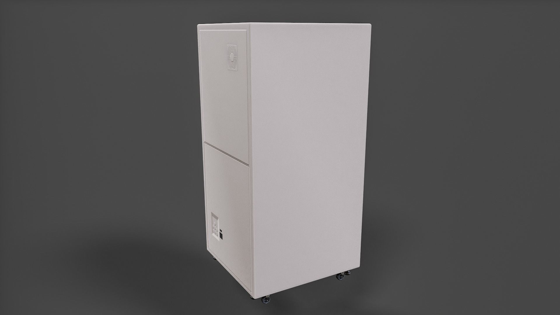 Cabinet - Low Poly Low-poly 3D model_9