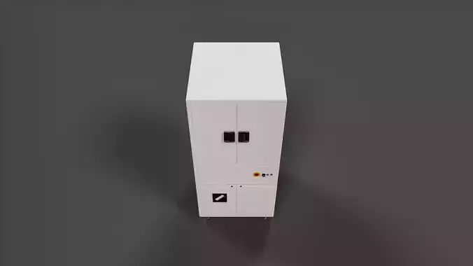 Cabinet - Low Poly Low-poly 3D model