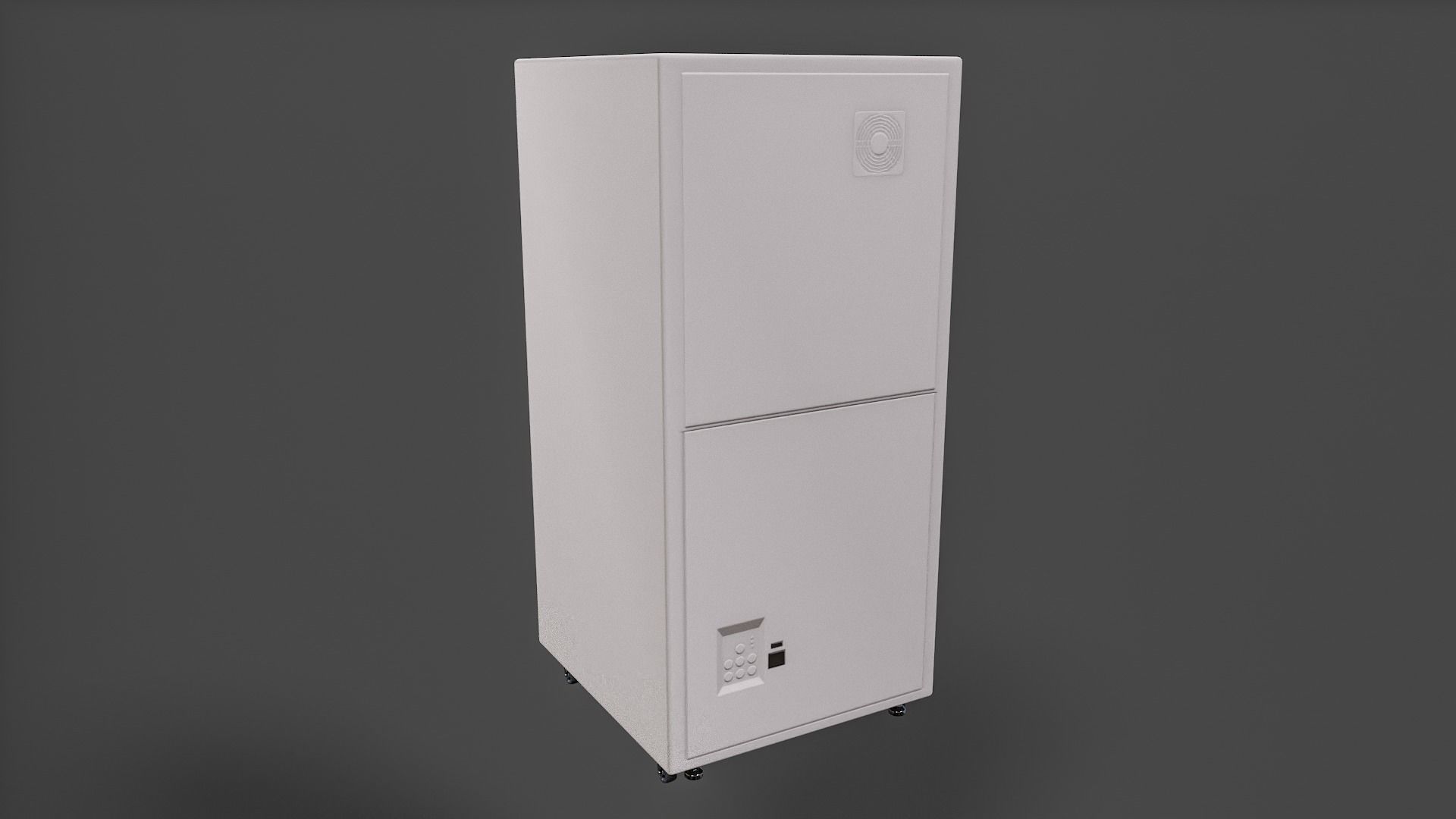 Cabinet - Low Poly Low-poly 3D model_16
