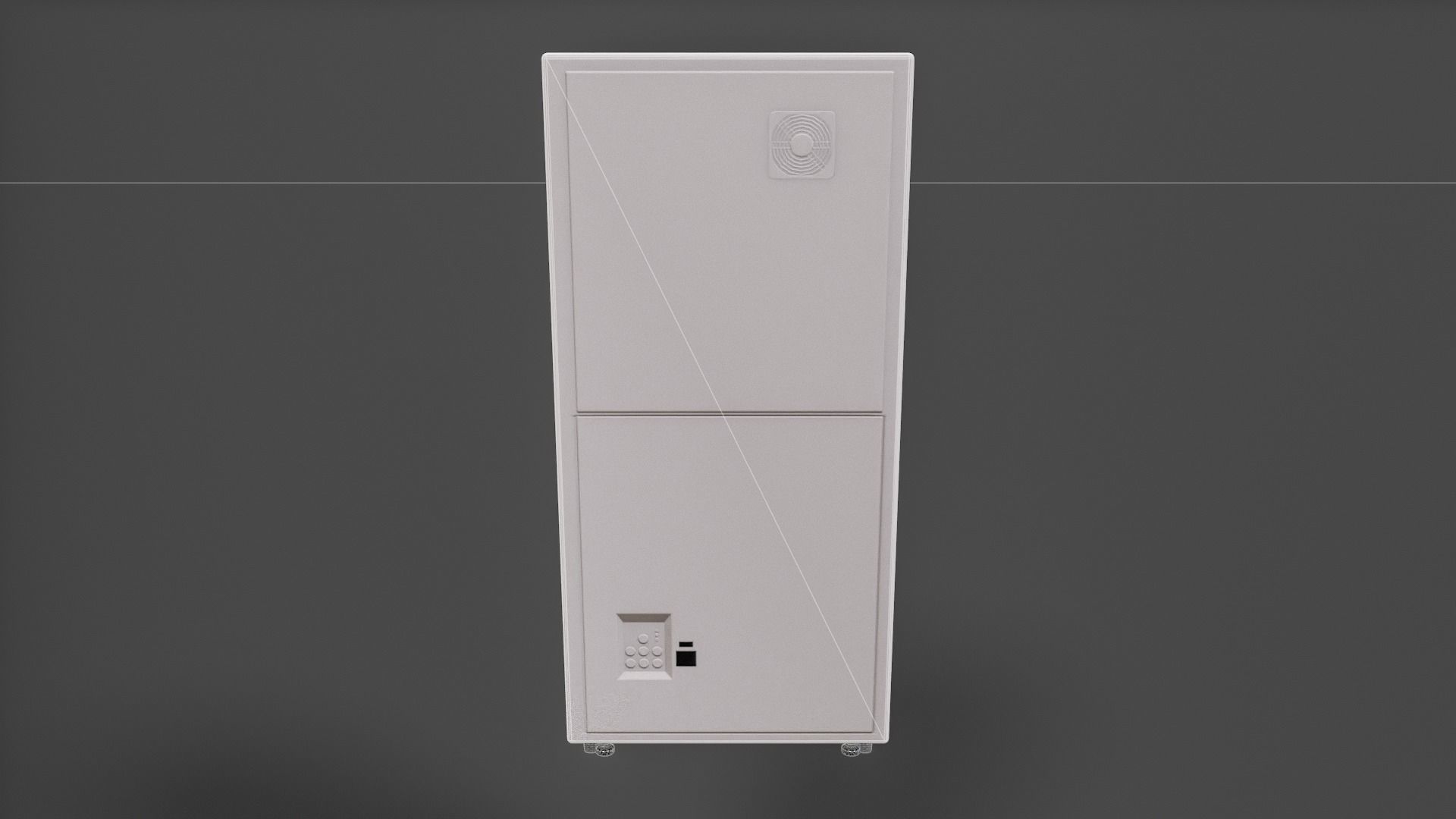 Cabinet - Low Poly Low-poly 3D model_14