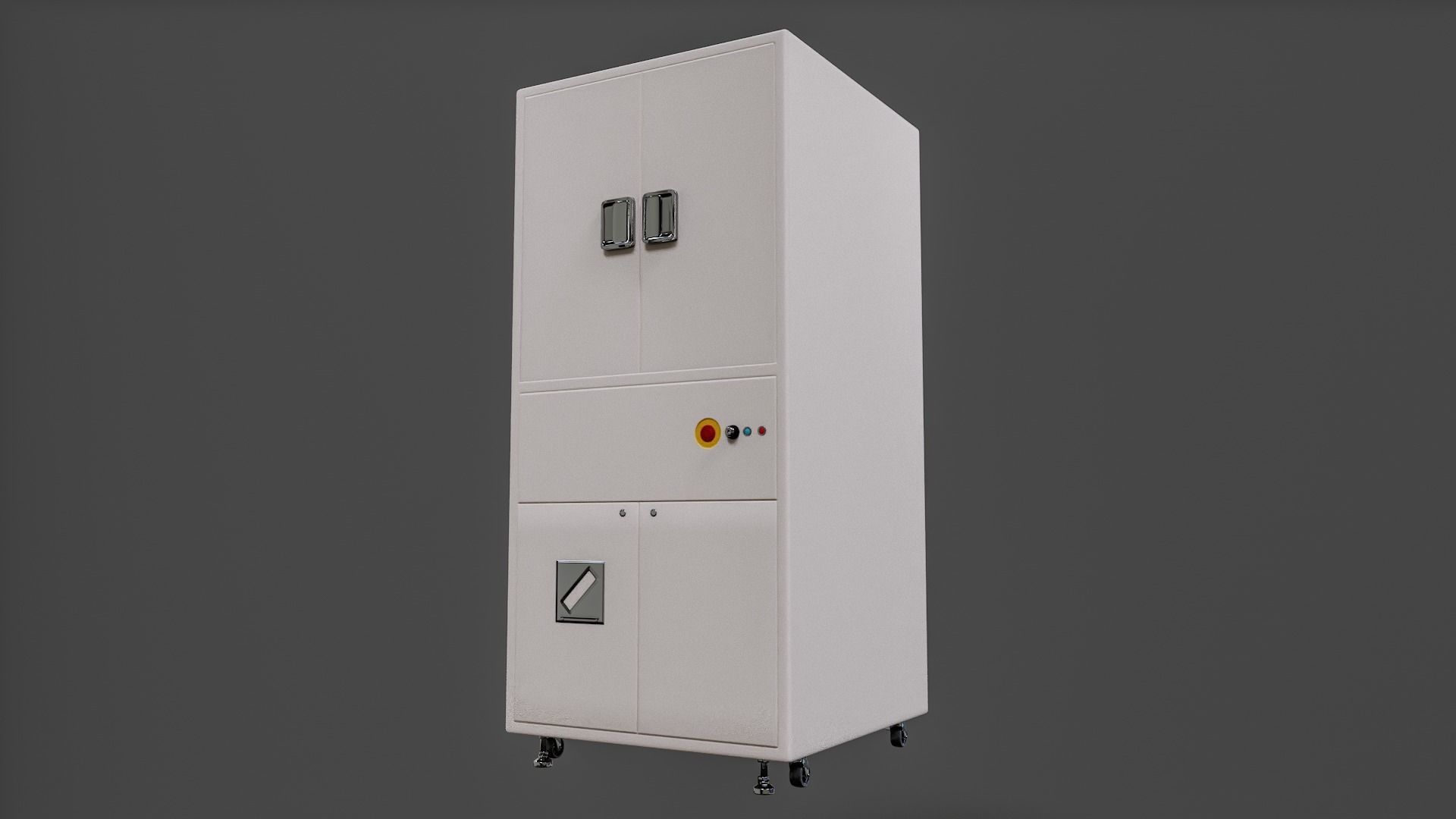 Cabinet - Low Poly Low-poly 3D model_25