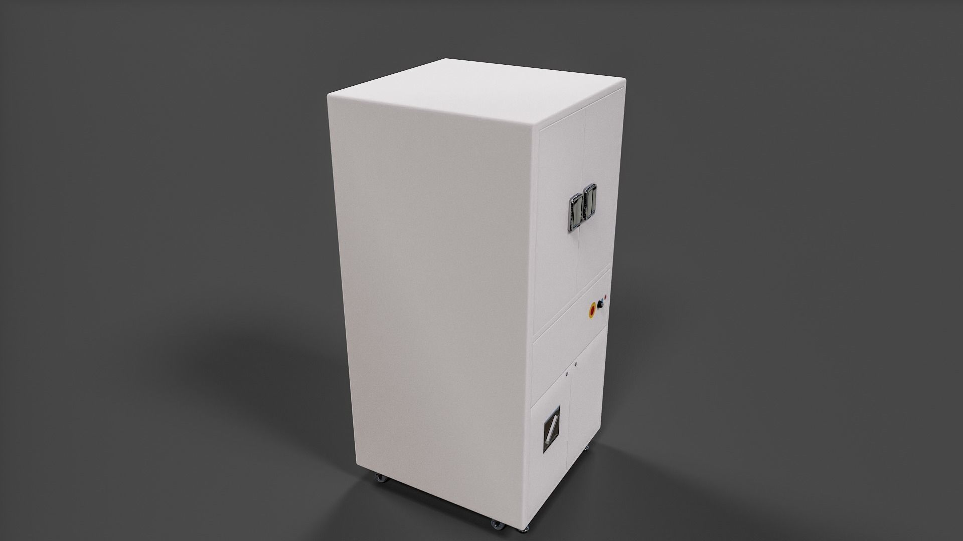 Cabinet - Low Poly Low-poly 3D model_5