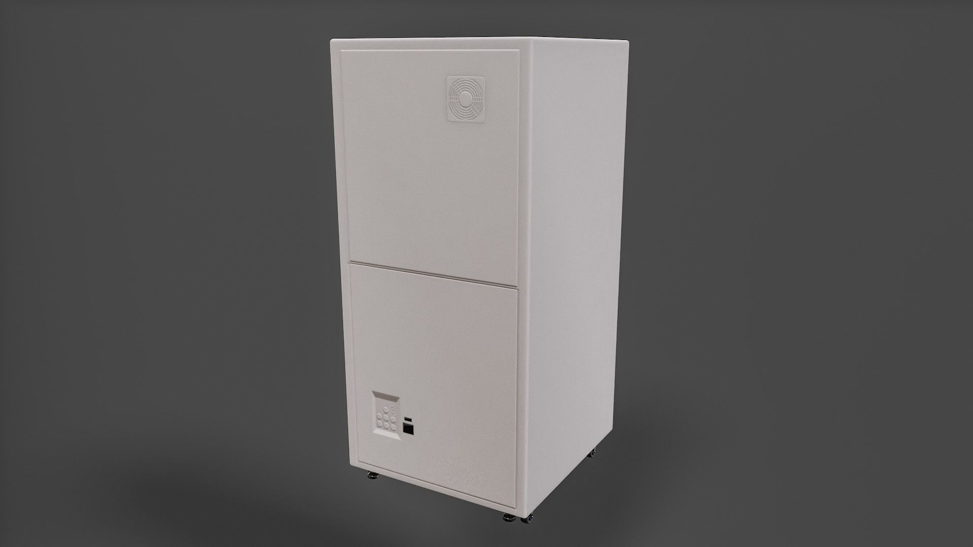 Cabinet - Low Poly Low-poly 3D model_11