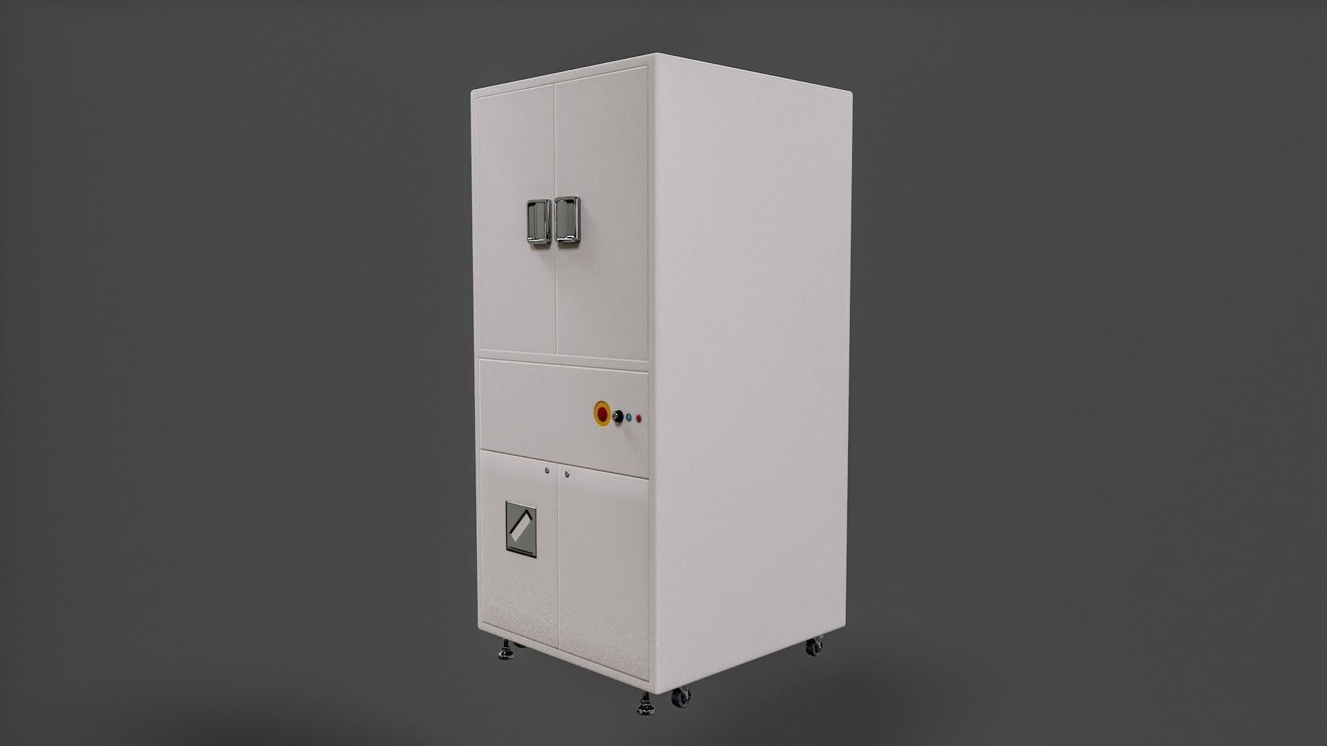 Cabinet - Low Poly Low-poly 3D model_23