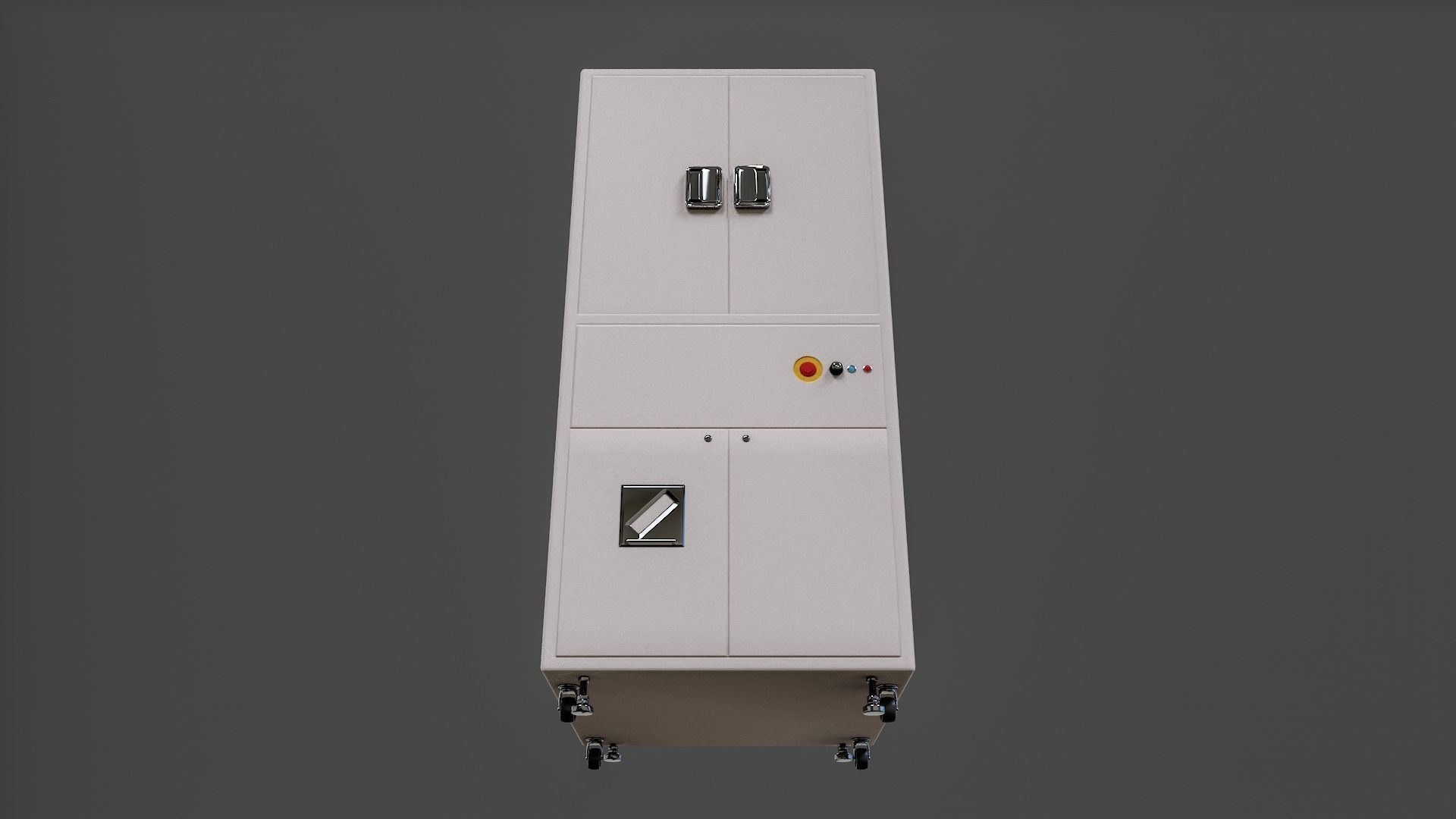 Cabinet - Low Poly Low-poly 3D model_27