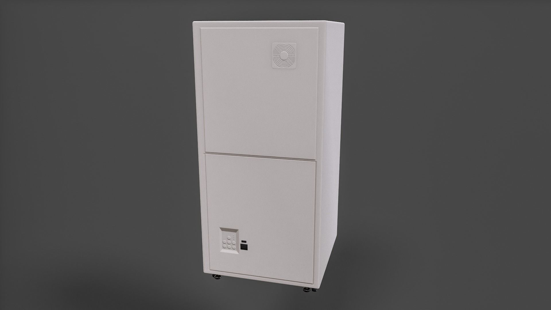 Cabinet - Low Poly Low-poly 3D model_12
