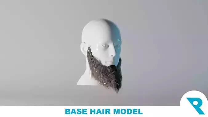 Realistic Male Hair 1