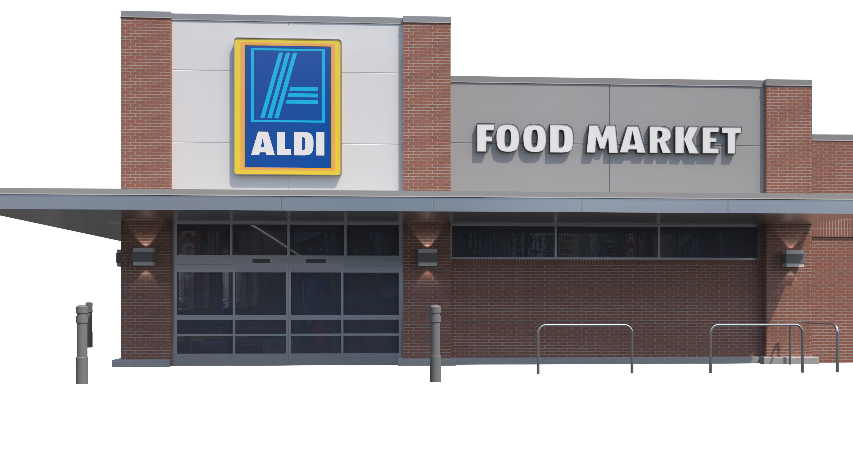 Retail-199 Aldi-004 3D model_8