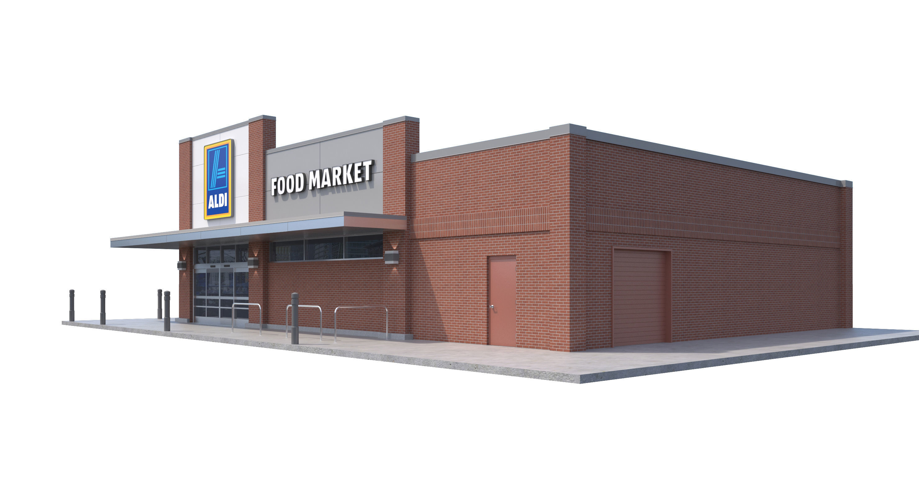 Retail-199 Aldi-004 3D model_1