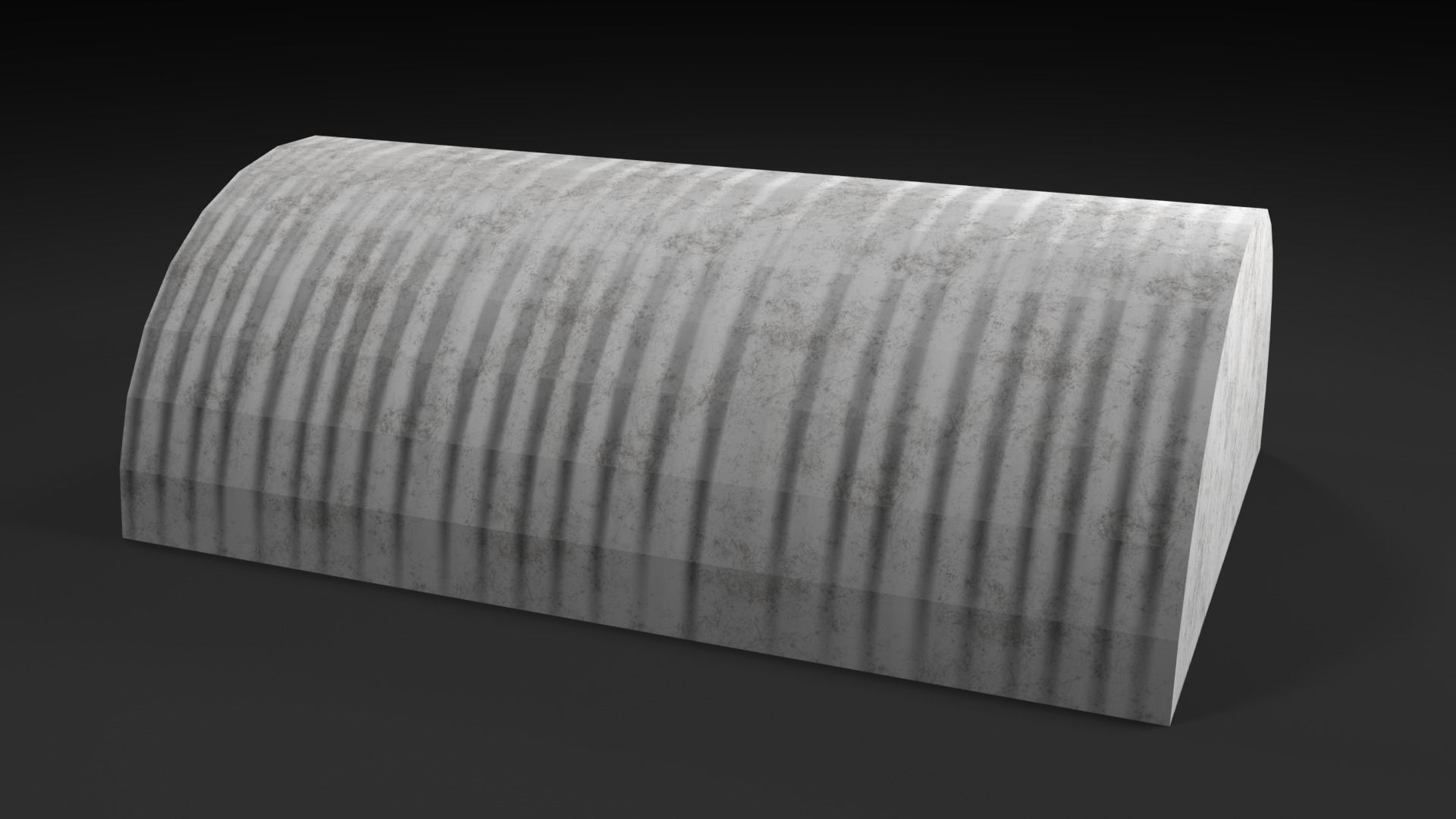 Lowpoly PBR Aircraft Hanger Low-poly 3D model_22