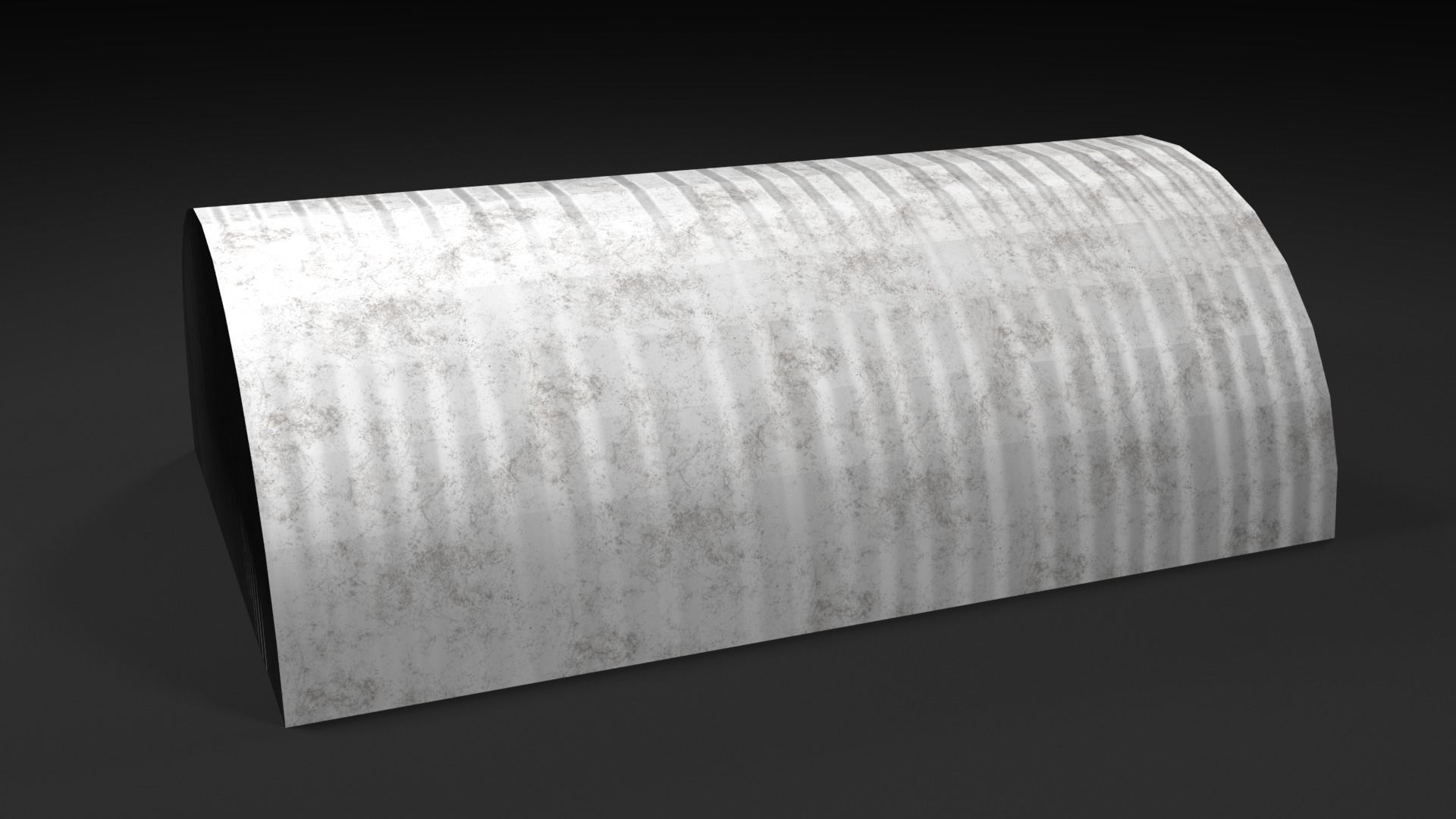 Lowpoly PBR Aircraft Hanger Low-poly 3D model_14