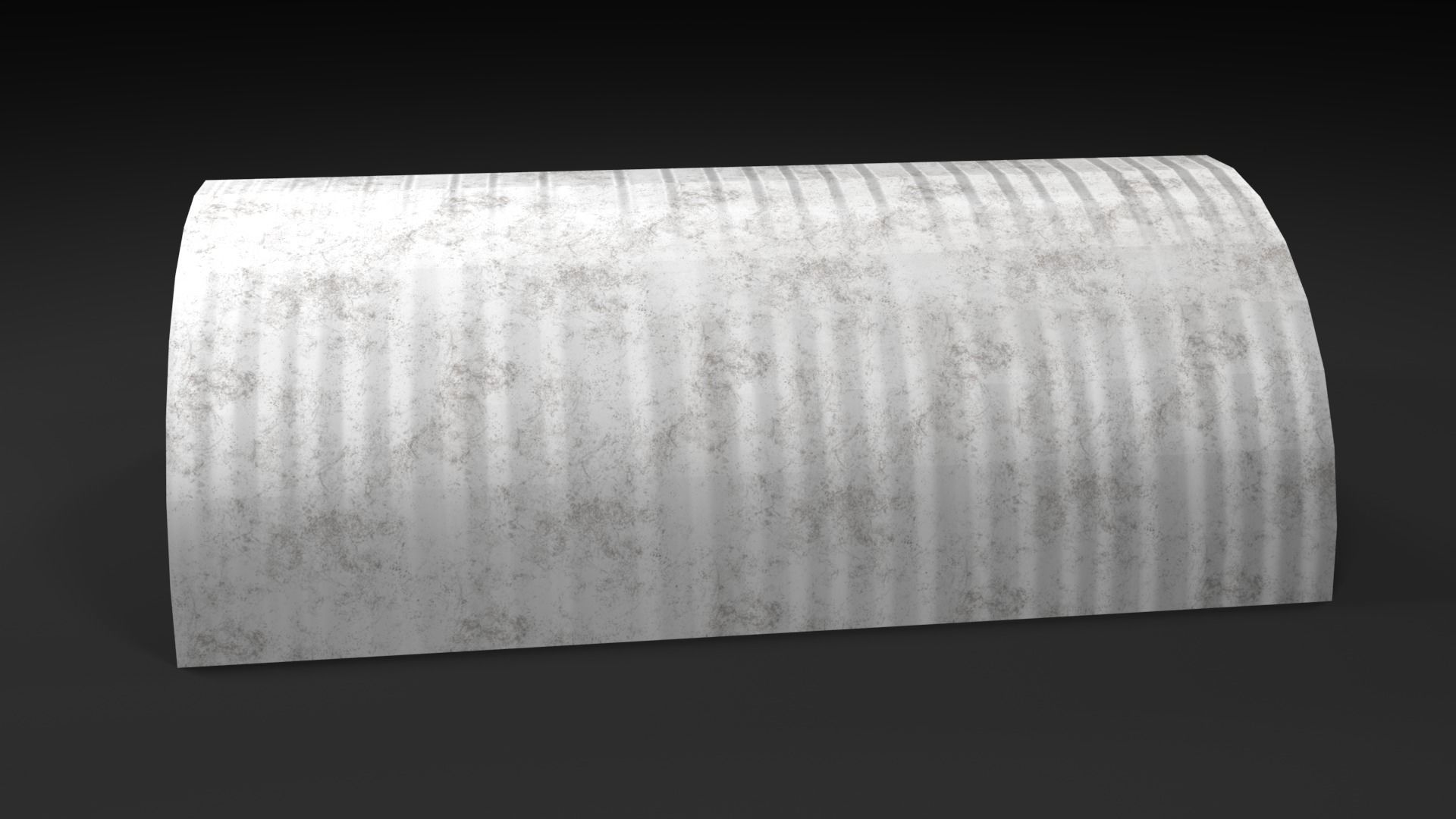 Lowpoly PBR Aircraft Hanger Low-poly 3D model_11