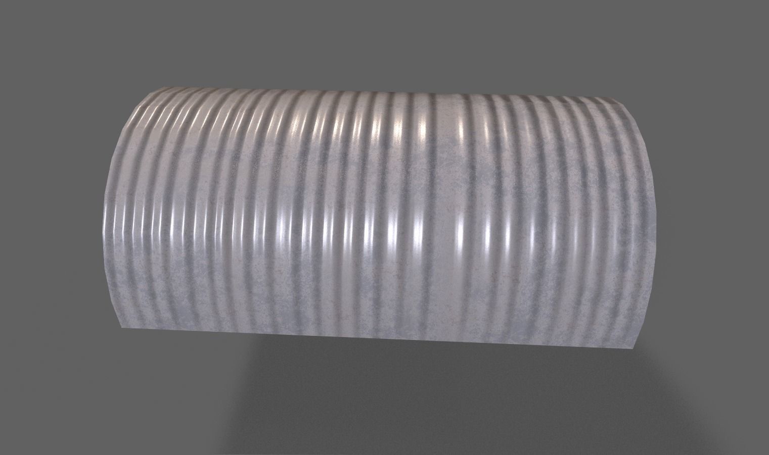 Lowpoly PBR Aircraft Hanger Low-poly 3D model_4