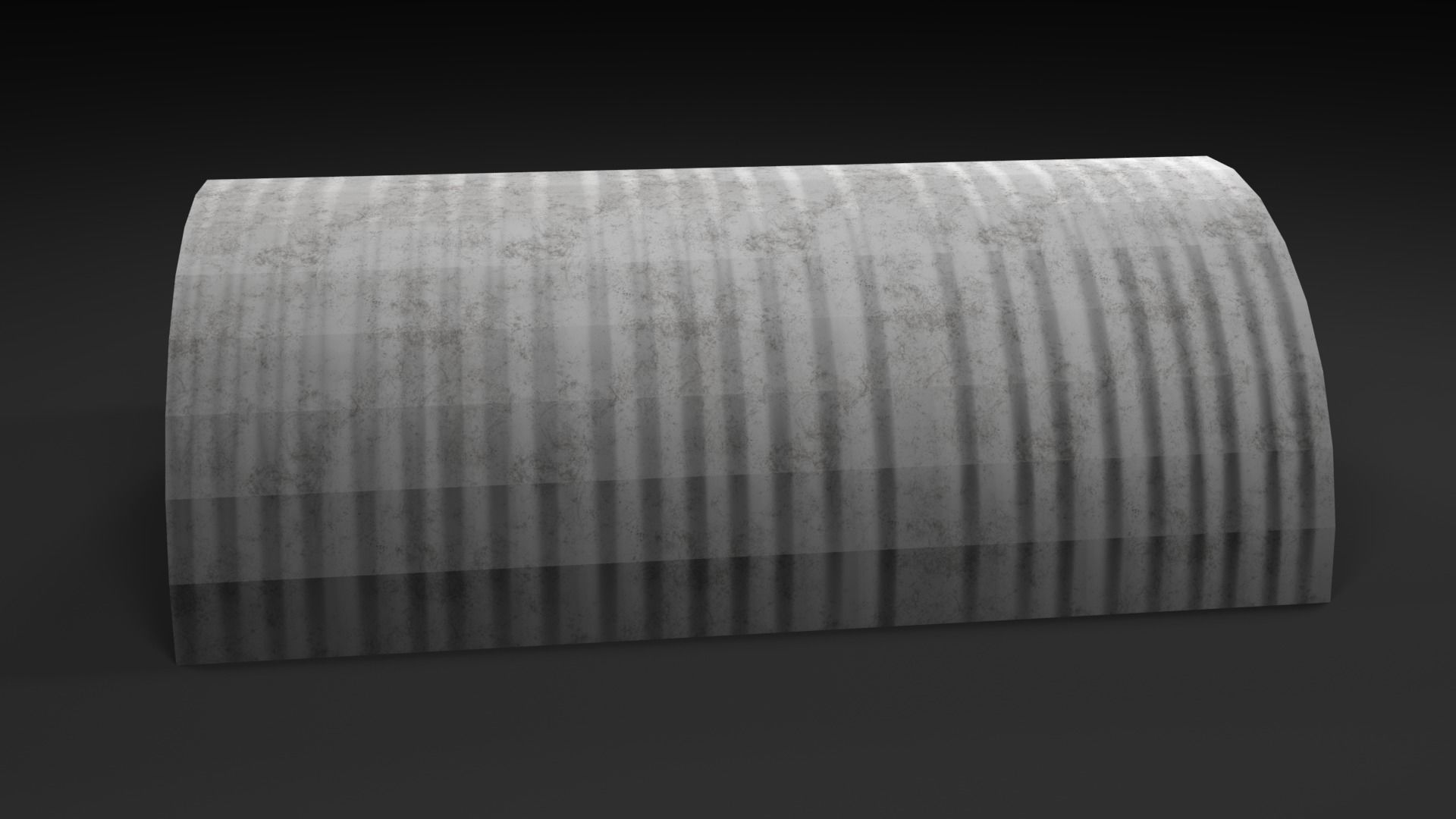 Lowpoly PBR Aircraft Hanger Low-poly 3D model_21