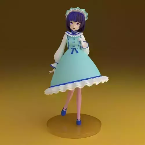 shigure nekopara 3D print model