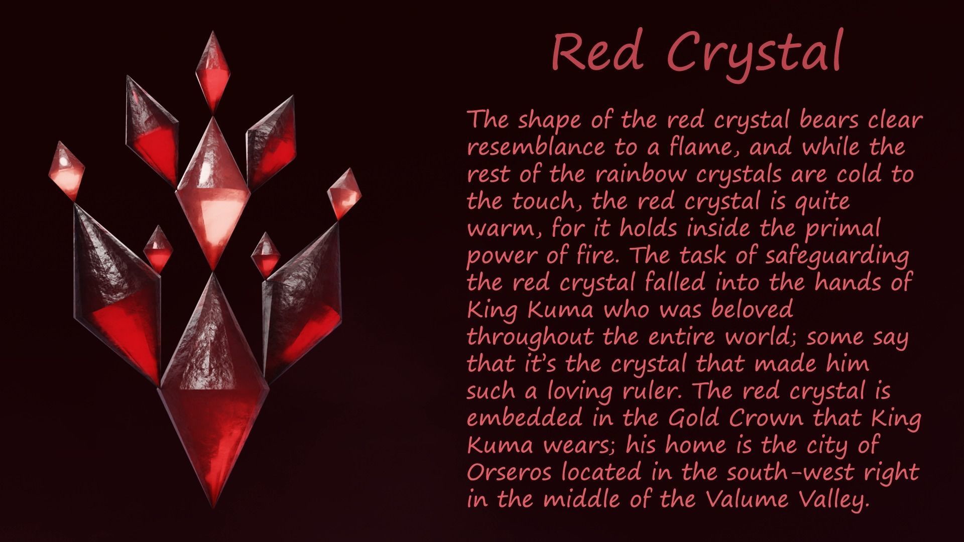 Rainbow  Crystals Fantasy Gameasset Low-poly 3D model_4