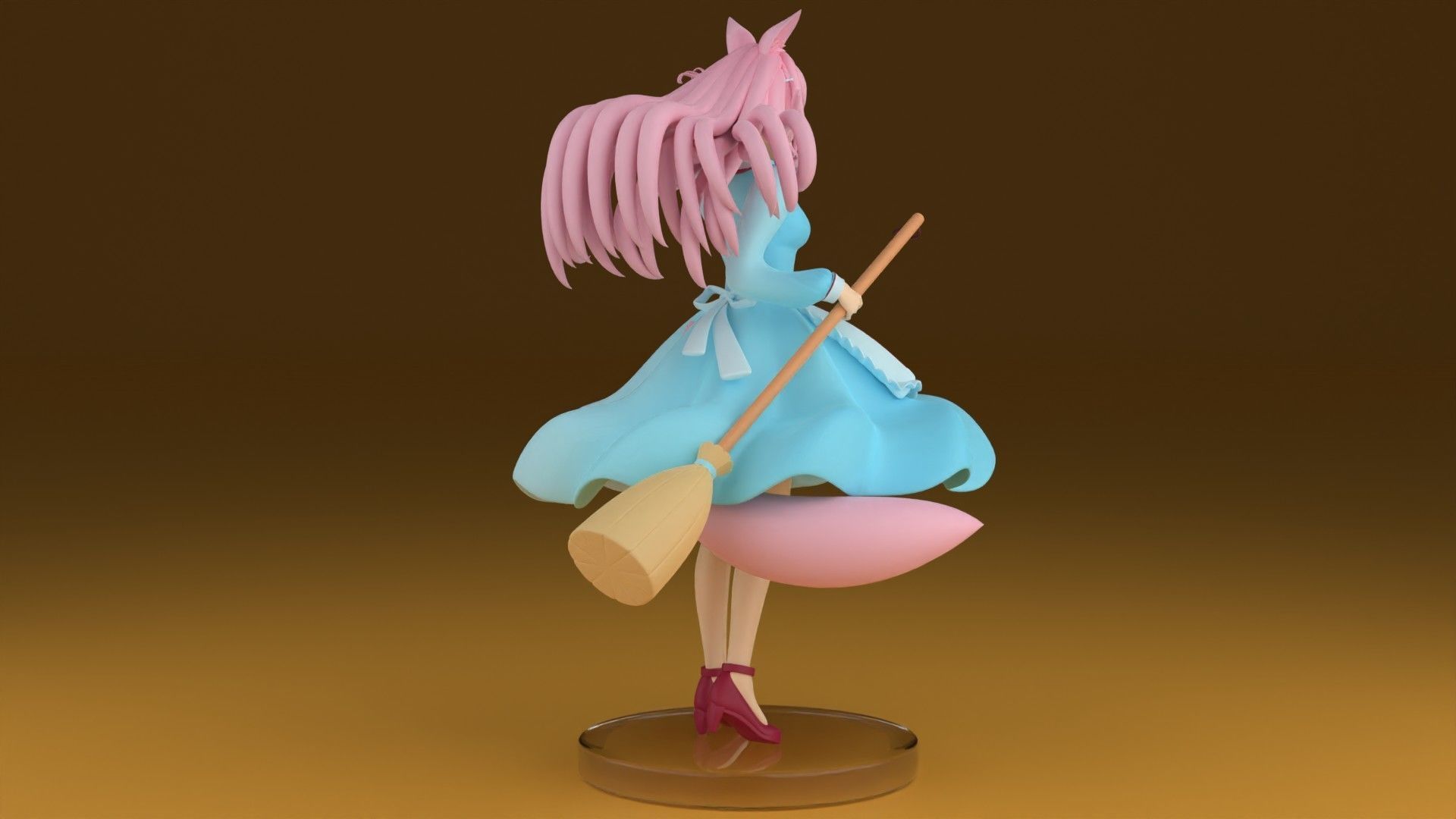 NEKOPARA VANILA 3D print model_3