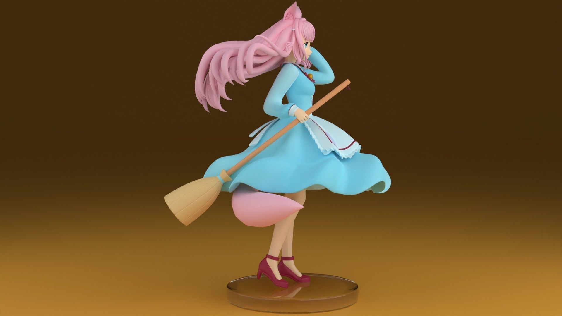 NEKOPARA VANILA 3D print model_2