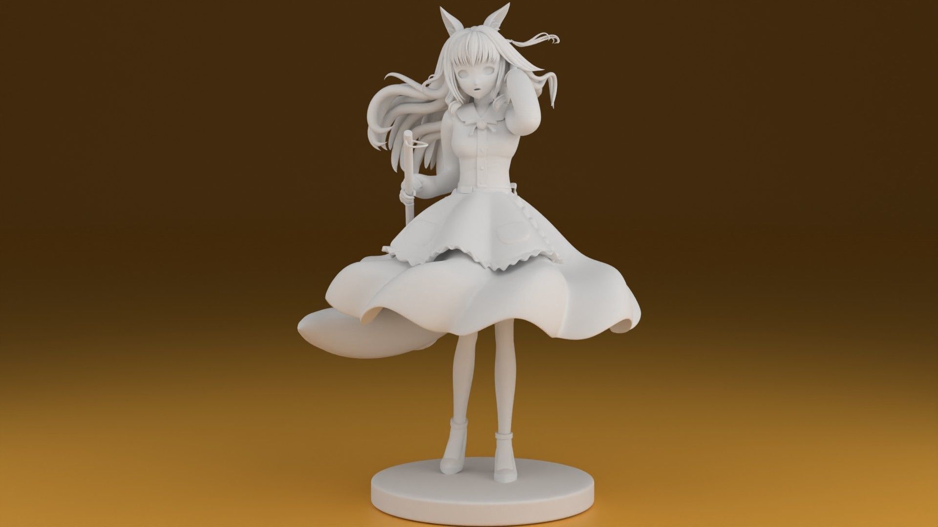 NEKOPARA VANILA 3D print model_8