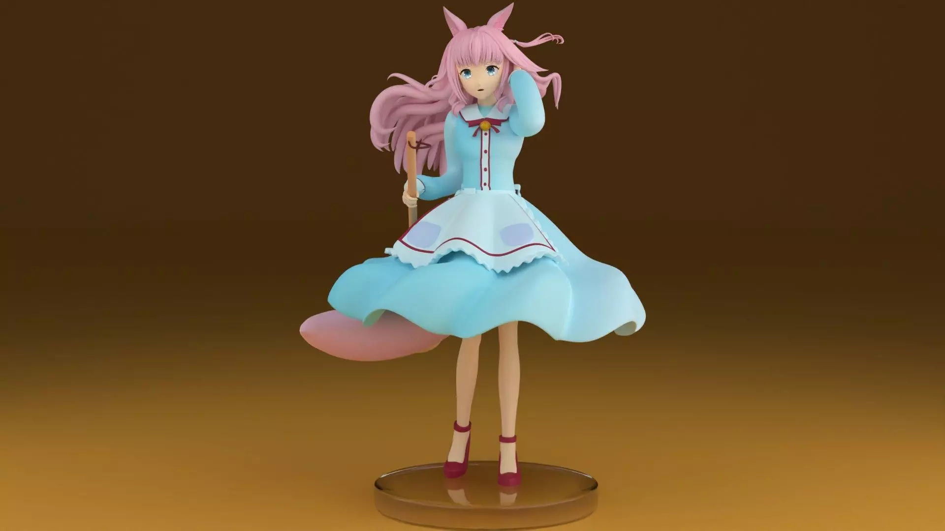 NEKOPARA VANILA 3D print model_0