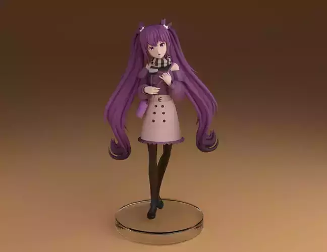 genshin keqing 3D print model