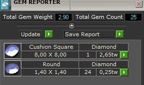 Cushion Cut Ring Design 3D print model_2