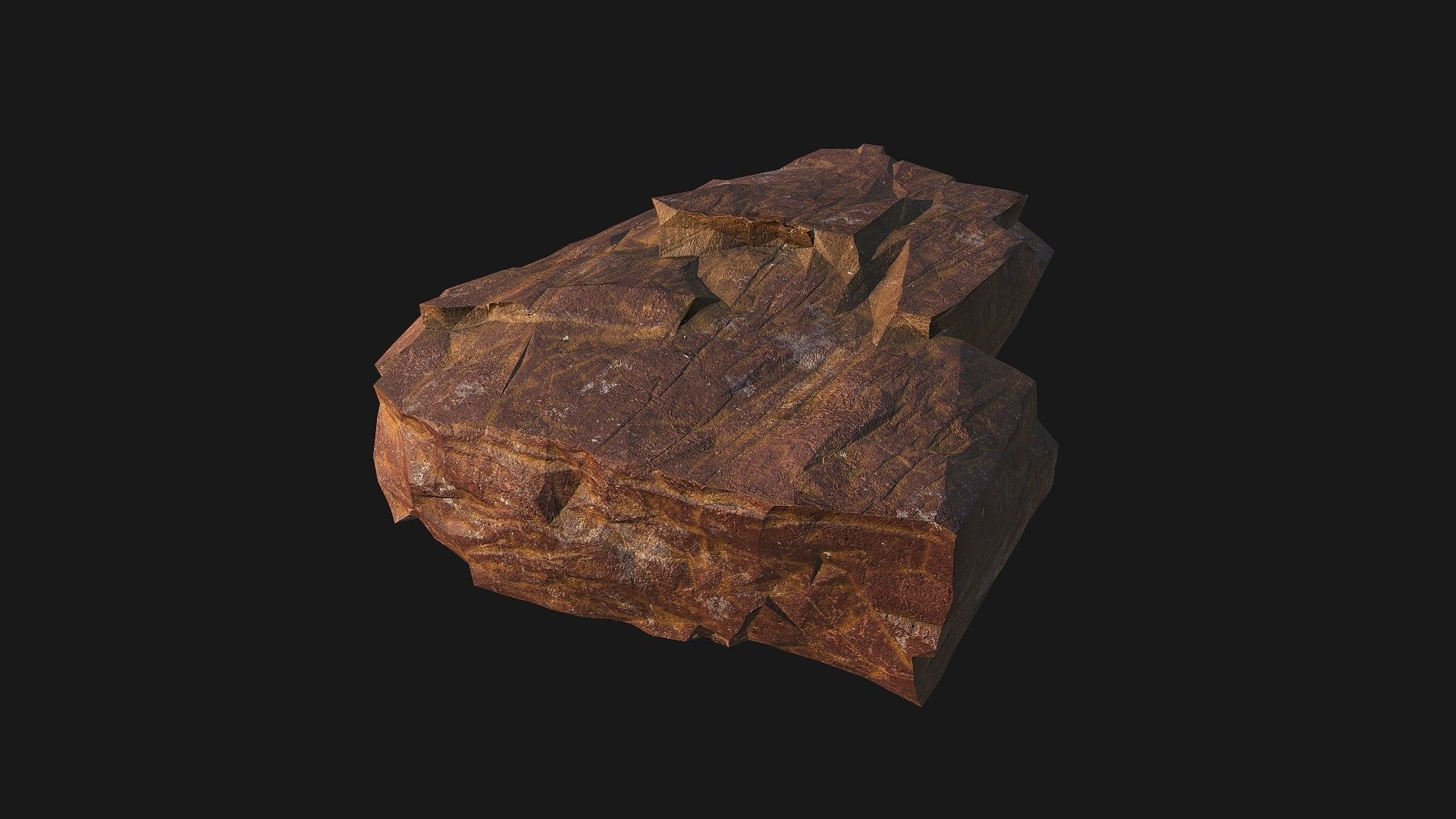 desert rocks - 3D Models PBR Pack 09 Low-poly 3D model_19