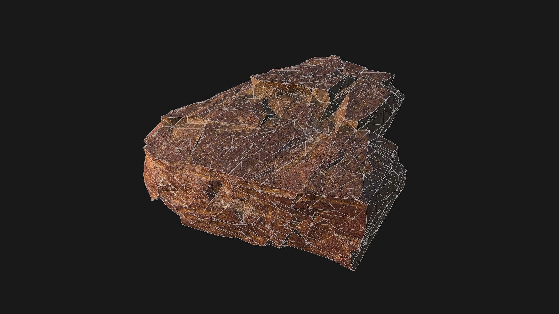 desert rocks - 3D Models PBR Pack 09 Low-poly 3D model_20