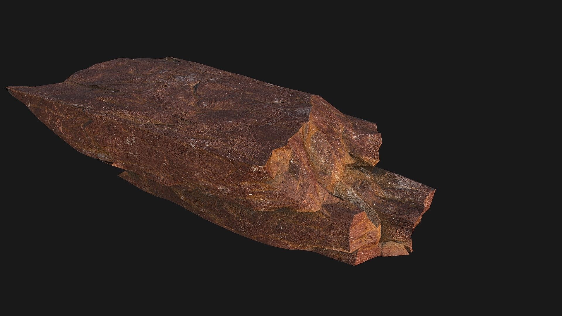 desert rocks - 3D Models PBR Pack 09 Low-poly 3D model_11