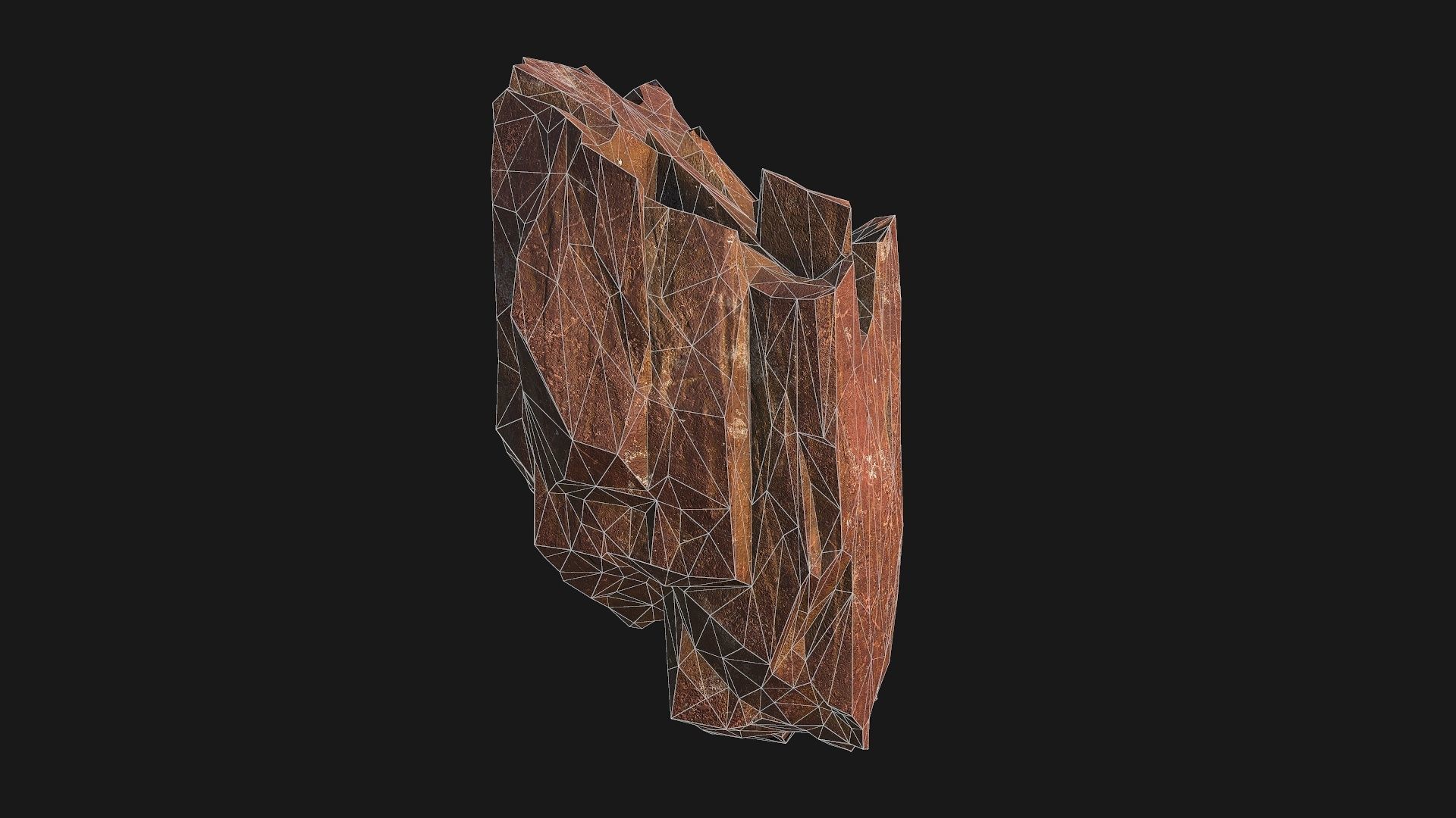 desert rocks - 3D Models PBR Pack 09 Low-poly 3D model_14