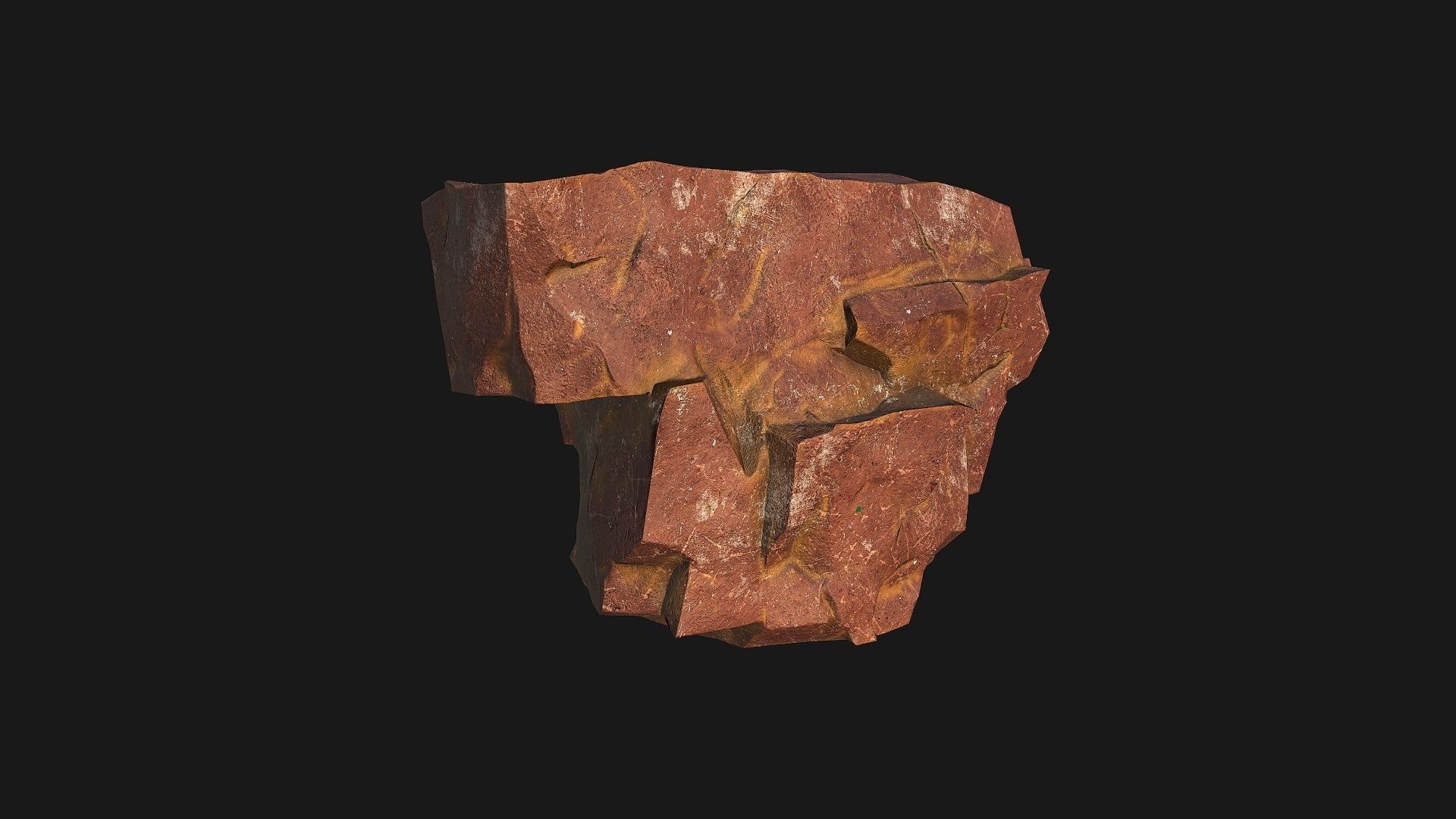 desert rocks - 3D Models PBR Pack 09 Low-poly 3D model_5