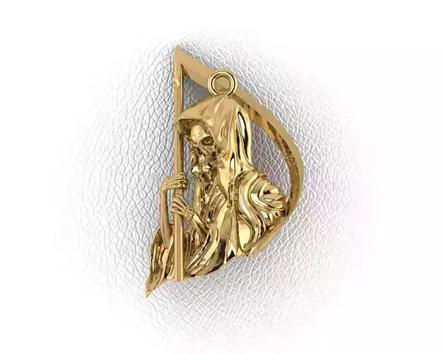 Holy death with scythe