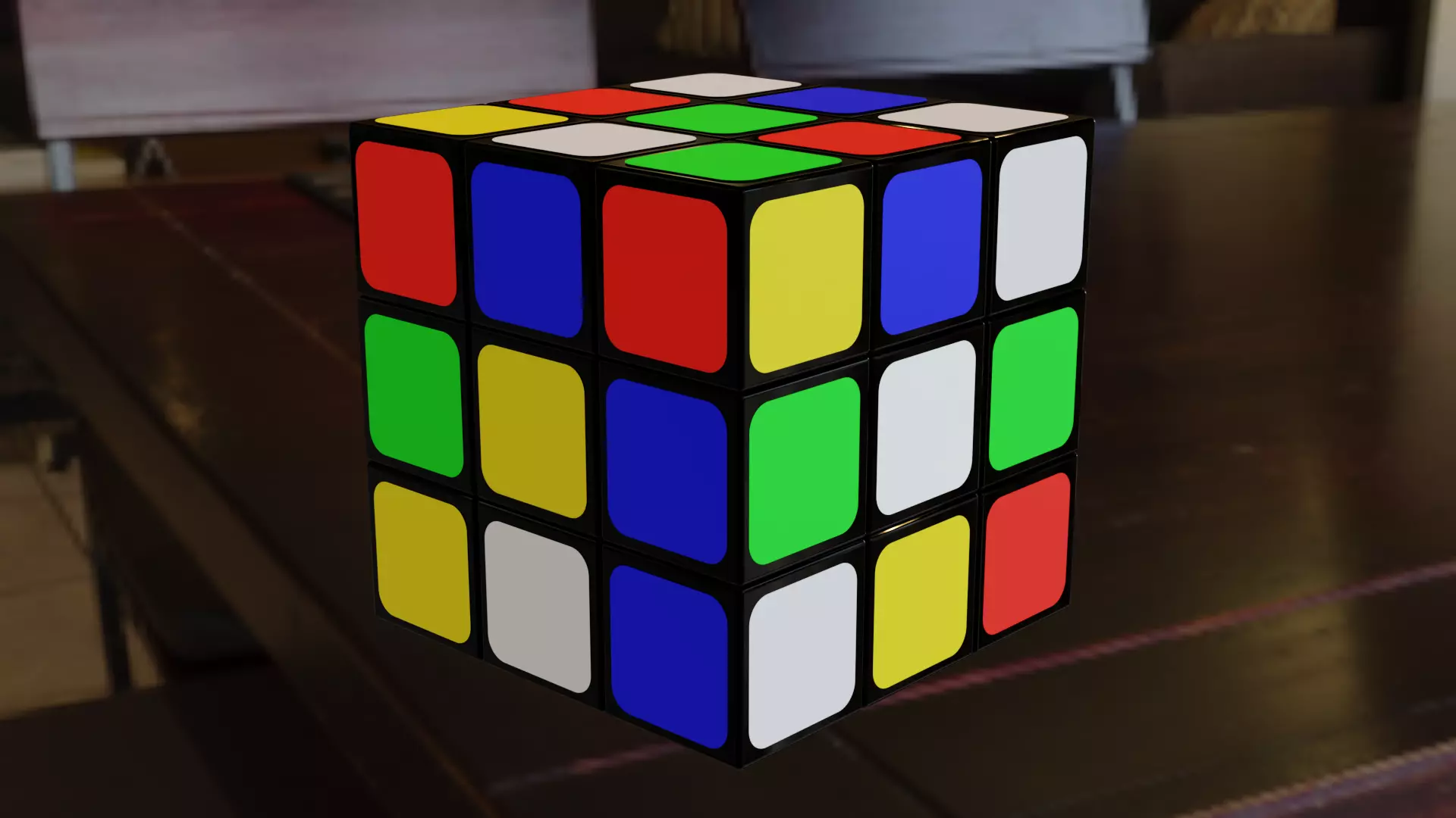 A Rubic Cube 3D 3D model