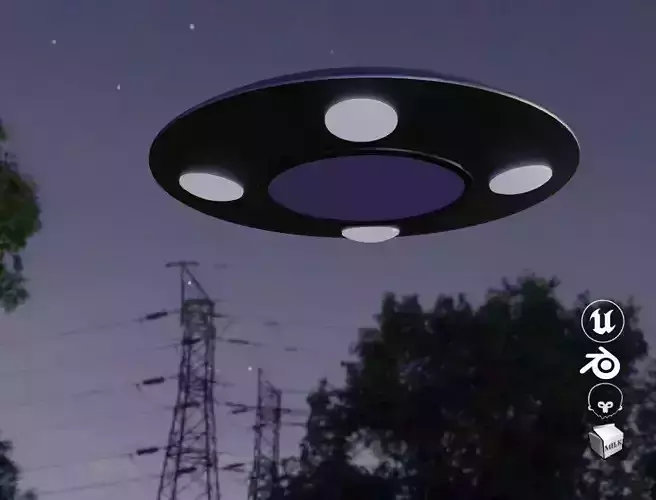 Classic Flying Saucer