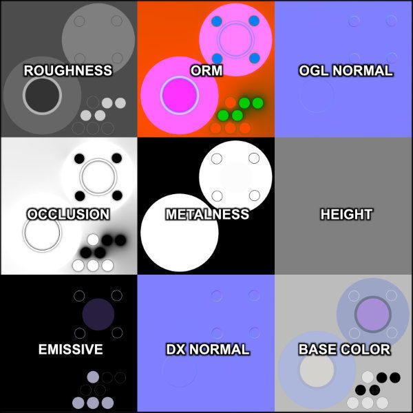 Classic Flying Saucer Low-poly 3D model_21