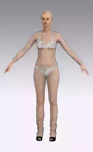 two pieces sparkle glitter  detail jumpsuit 