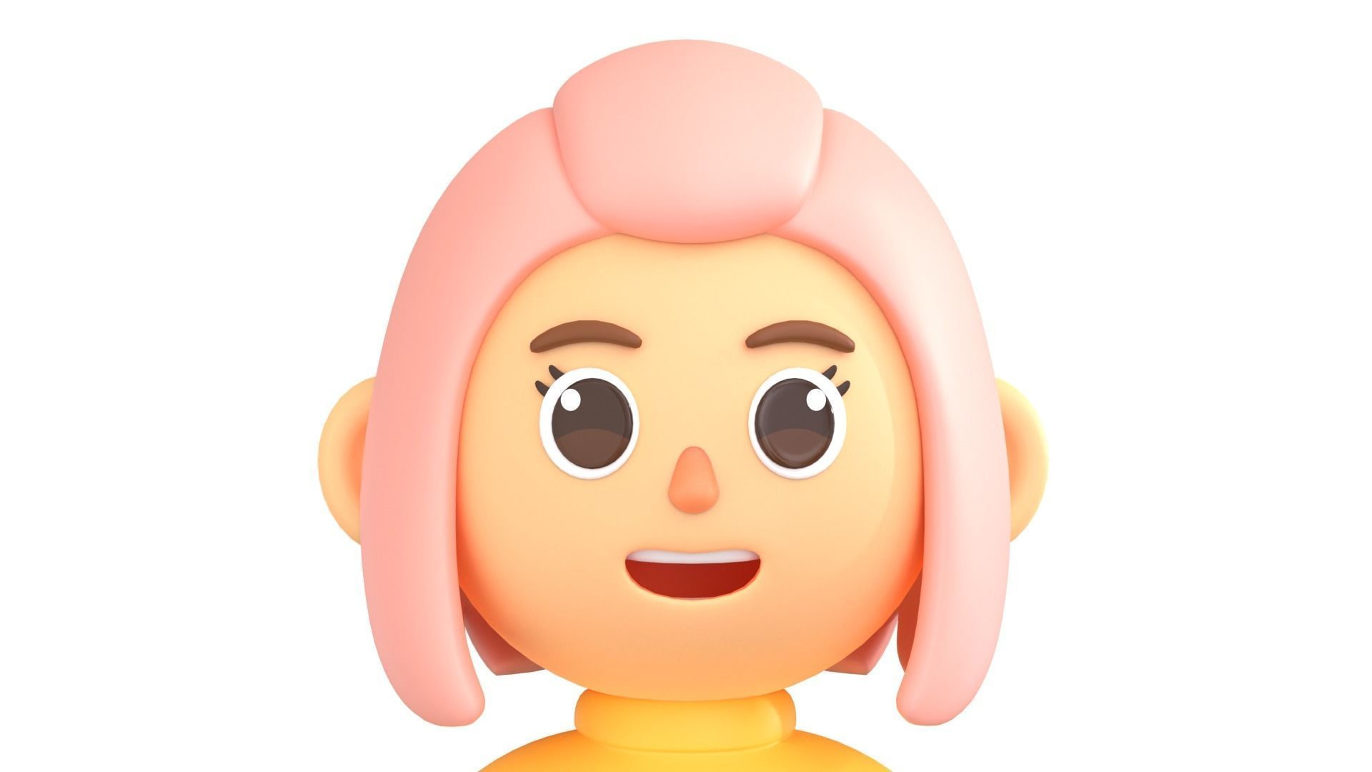 RIGGED CASUAL CHARACTERS 2 - PACK 1 3D model_25