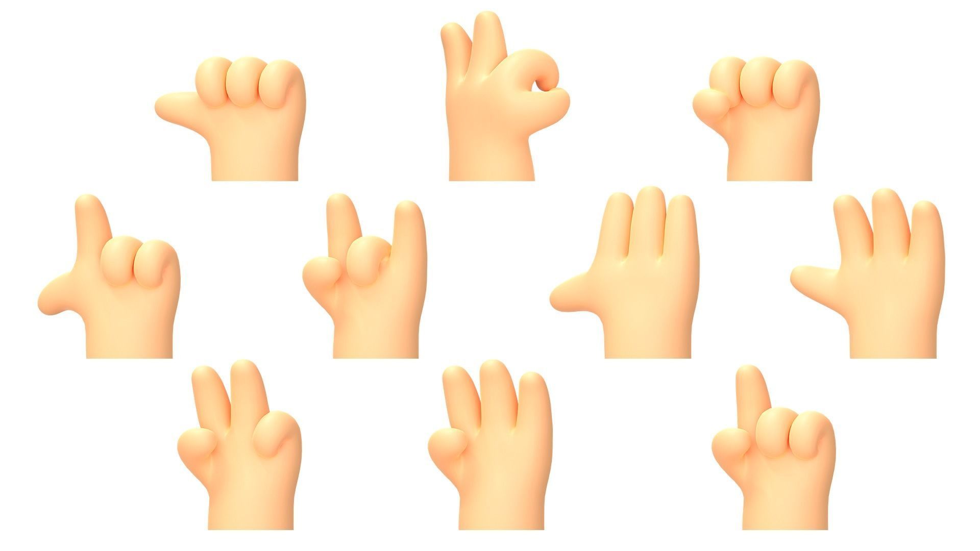 RIGGED CASUAL CHARACTERS 2 - PACK 1 3D model_6