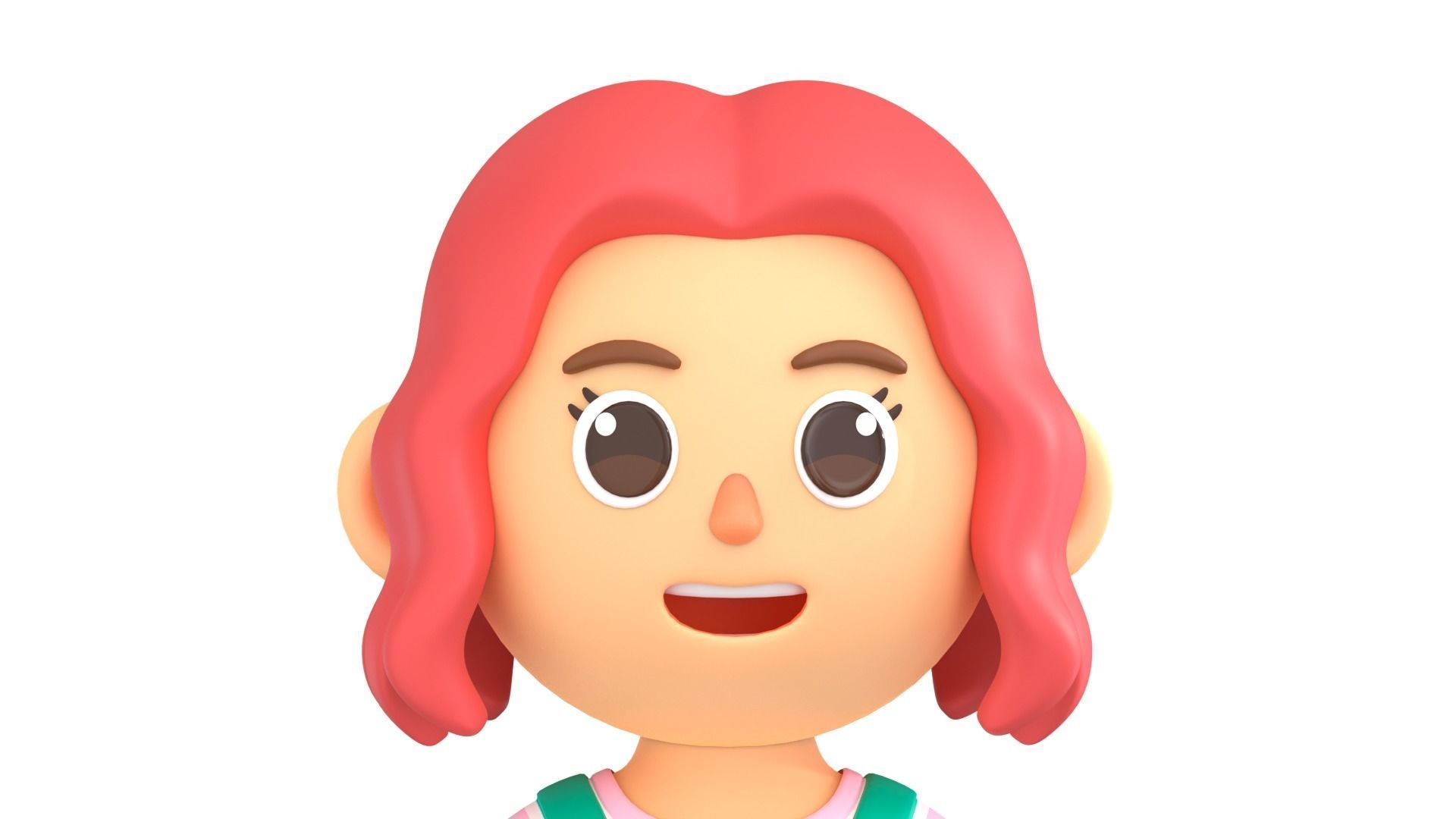 RIGGED CASUAL CHARACTERS 2 - PACK 1 3D model_24