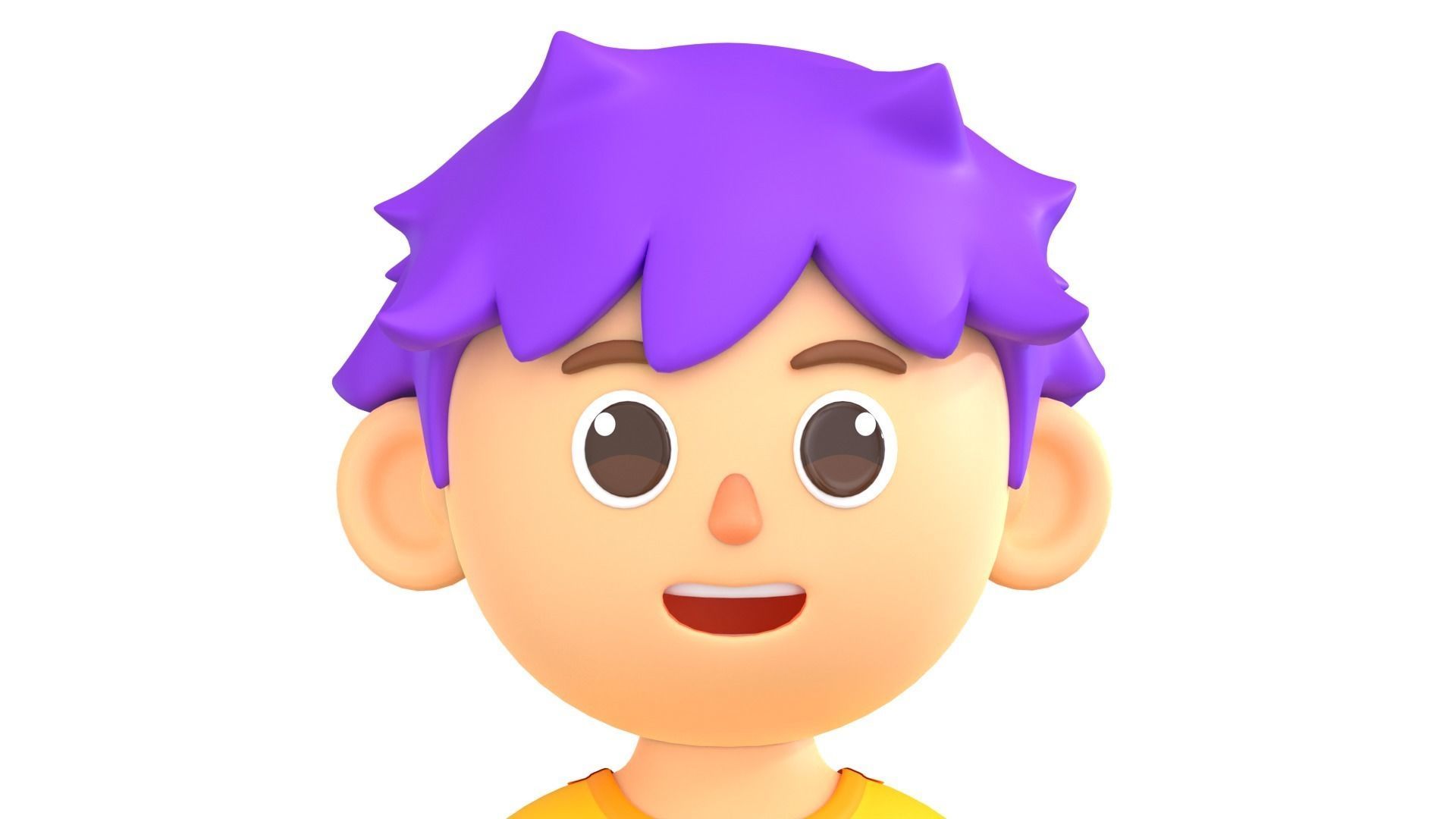 RIGGED CASUAL CHARACTERS 2 - PACK 2 3D model_20