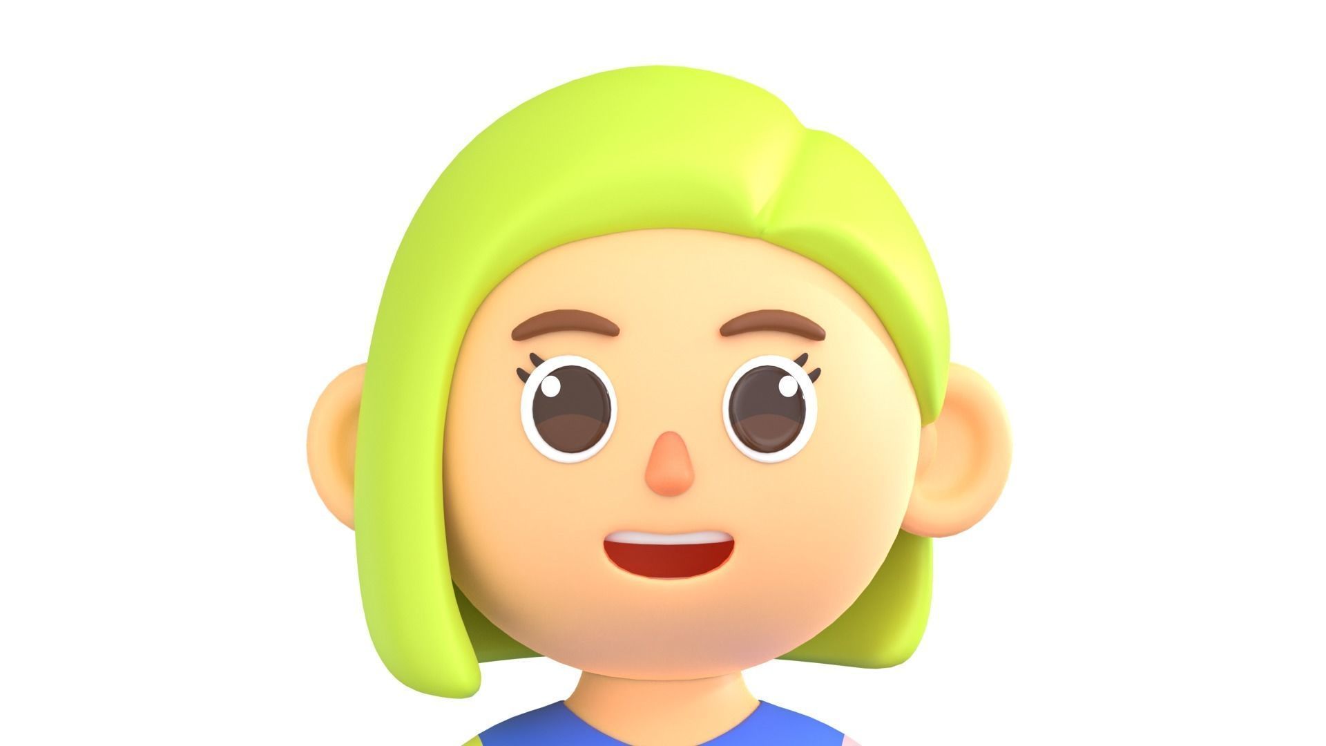 RIGGED CASUAL CHARACTERS 2 - PACK 2 3D model_26