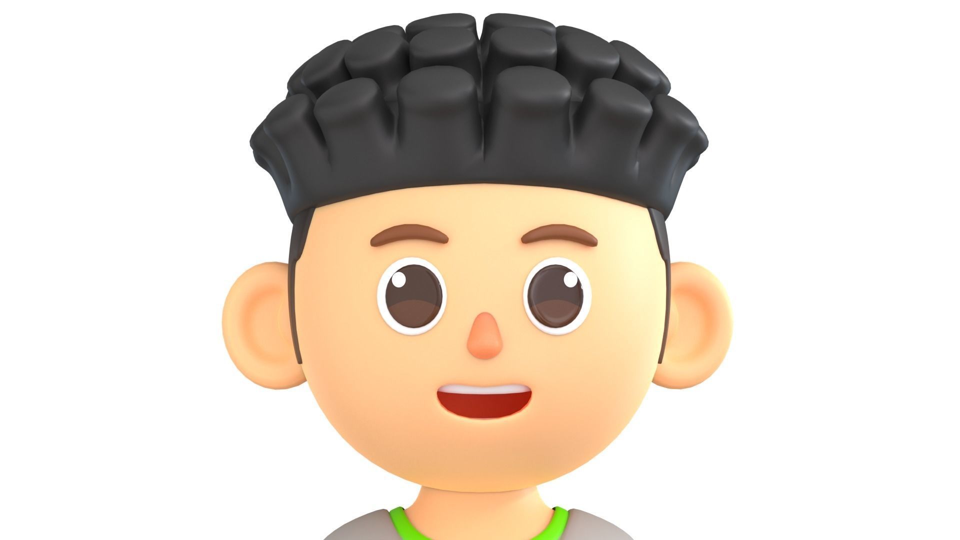 RIGGED CASUAL CHARACTERS 2 - PACK 2 3D model_19