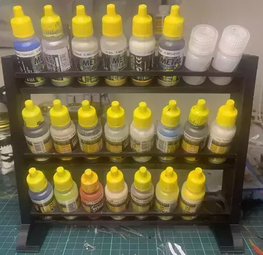 Paint Rack 3D print model