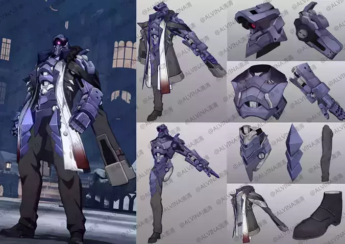 Honkai Star Rail Svarog Pepakura Full  