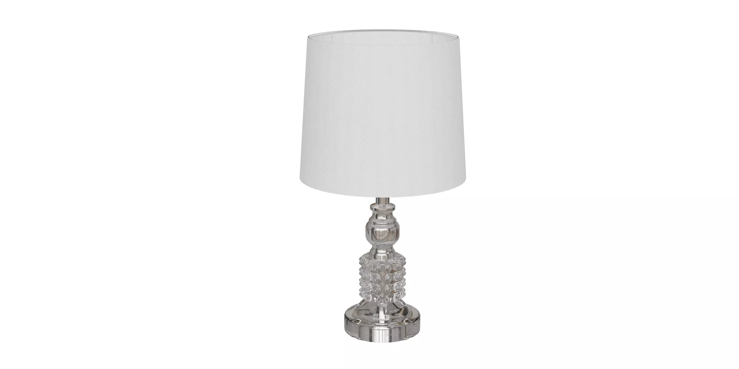 Maya 1 Table Lamp Low-poly 3D model_0