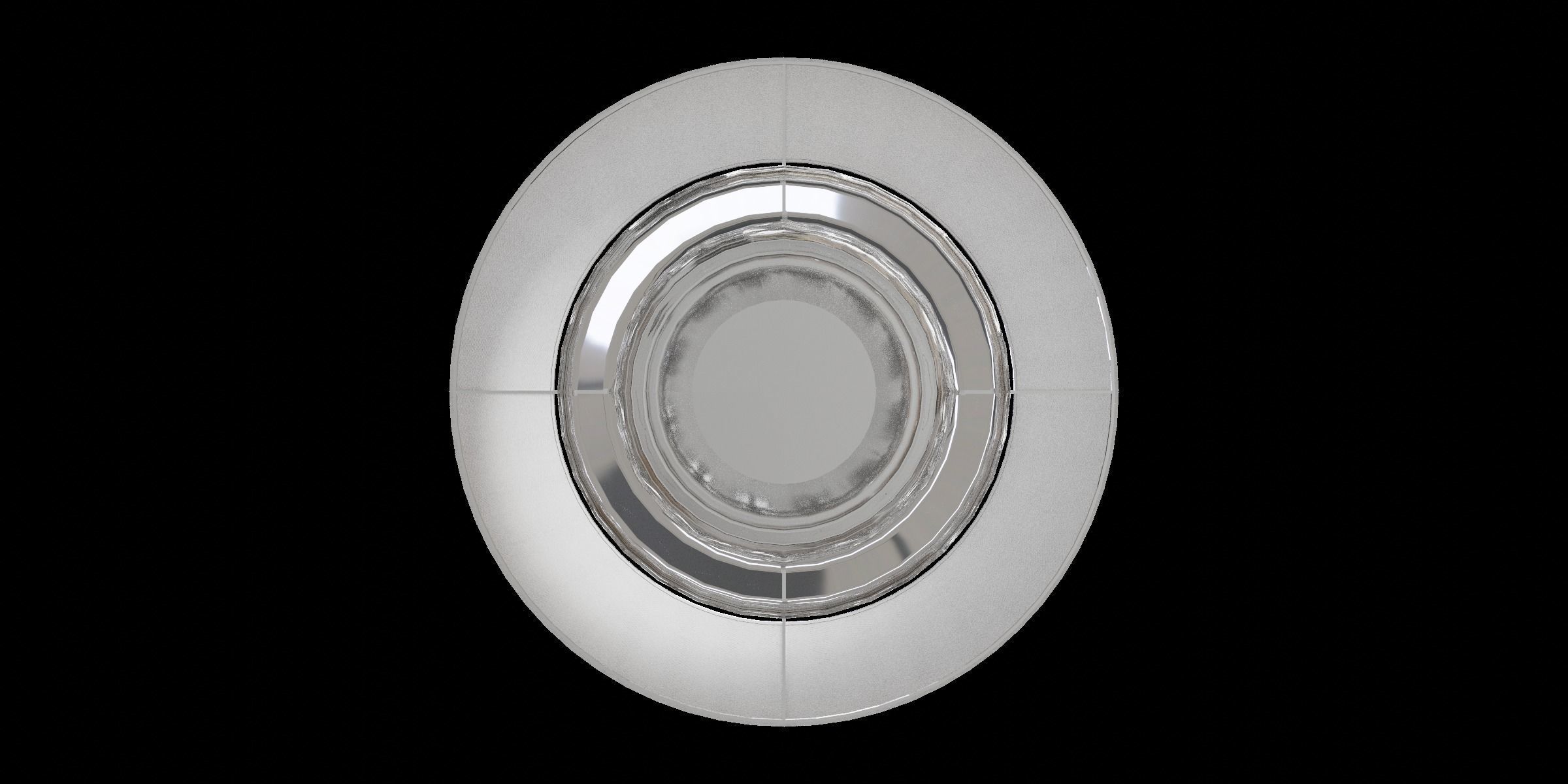 Maya 1 Table Lamp Low-poly 3D model_6