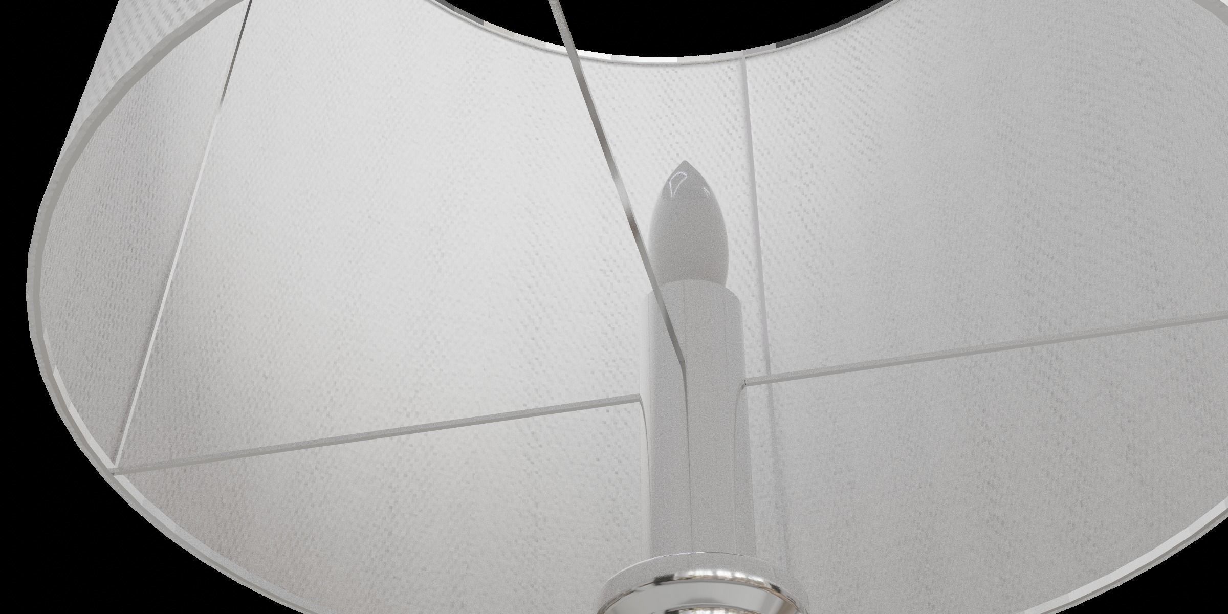 Maya 1 Table Lamp Low-poly 3D model_1