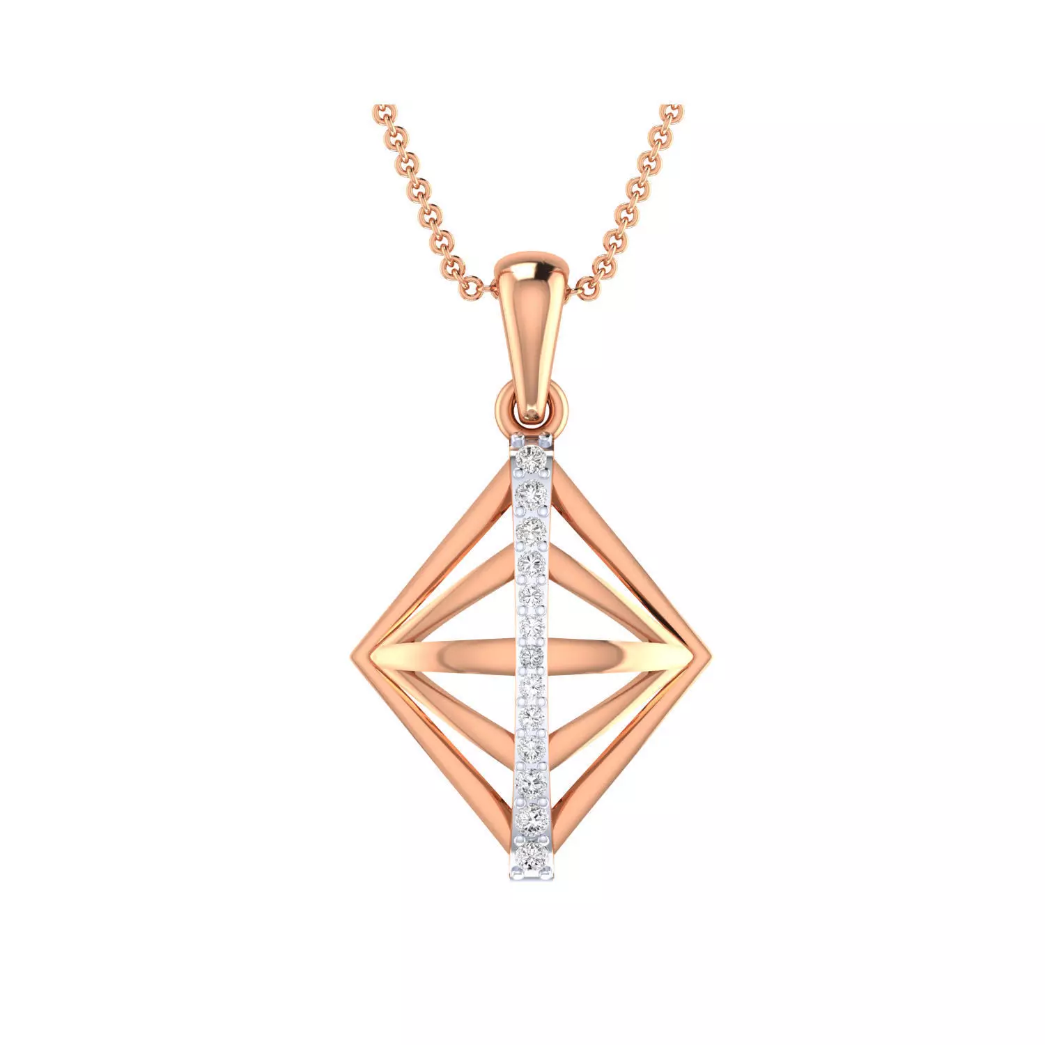 Women Pendant STL OBJ FBX Renders Details 3D print model_0