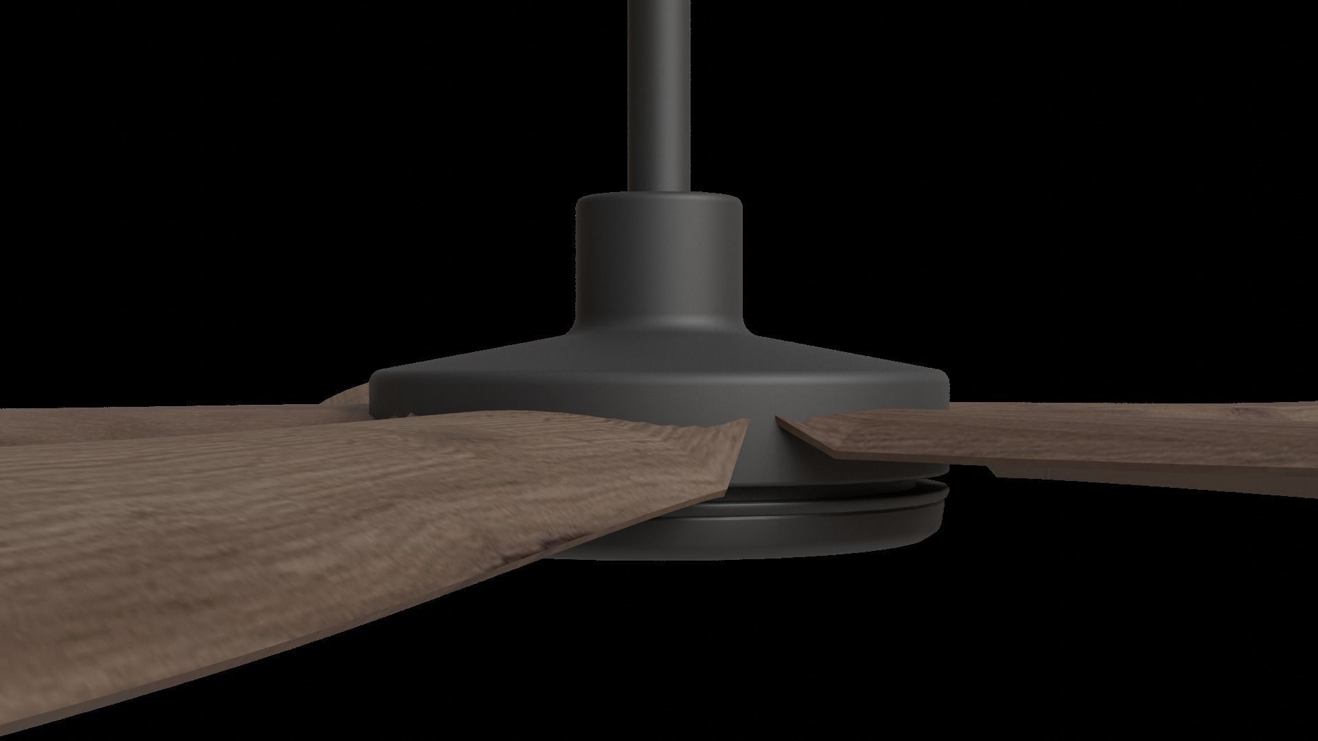 Bronx 56 Dc Ceiling Fan Dark Koa Low-poly 3D model_10